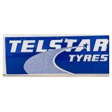4ft SST Telstar Tires Embossed Advertising Sign