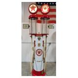 Texaco Gasoline Monarch Double Visible Gas Pump w/