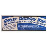 Nearly 3ft 1948 Harley-Davidson Motorcycle Hill Cl