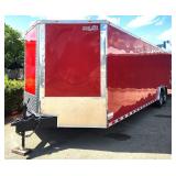 2021 Cynergy 30 Foot 2- Car Enclosed Trailer