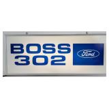 2-1/2ft Custom 2-Sided Ford Boss 302 Lighted Sign