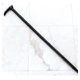 African Black Wood Carved Walking Cane for Taxide
