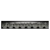 (8) Waterford Crystal Lismore Rocks Glasses