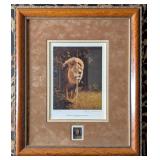 1982 Game Conservation Stamp Print by Peter Darro