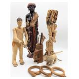 Carved Wood African Decor