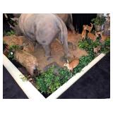 Taxidermy Habitat Faux Greenery