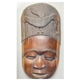 (3) African Wood Masks