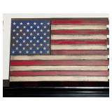 Liberty Home Concealment Wooden American Flag Gun