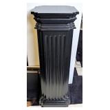 Black Column Pedestal Base