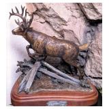 1996 Old Mossy Bronze Statue by Rick Taylor