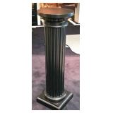 Decorative Crafts Inc. Wood Column Black Pedestal
