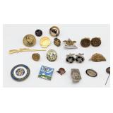 Various SCI, Ducks Unlimited, NRA, and other Pins