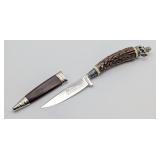 German Solingen Stag Hunting Dagger w/ Sheath