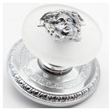 Versace Fogged Glass Platinum Palladium Towel Hold