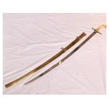 Mameluke Style Fraternity Sword