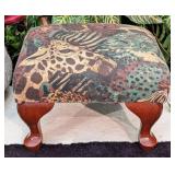 Cute Animal Print Foot Stool with Several African