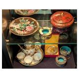 Vtg Chinese Enamel Dishware