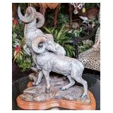 RARE ÒLook OutÓ Cold Painted Bronze Sculpture by L