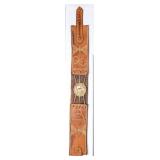 Vintage Leather Gaucho Rastra Belt