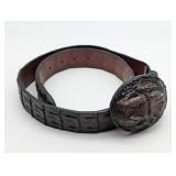 Genuine Florida Alligator Belt & Buckle