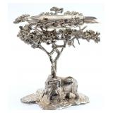 VALUABLE Elephant & Mopane Tree by Patrick Mavros