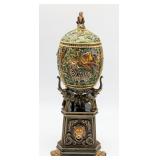 Ltd Jay Strongwater Jeweled Jungle Egg w/ Stand