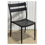 Black Metal Outdoor Chair