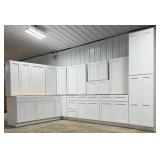 ARCADIA WHITE Premium Kitchen Cabinets