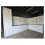 Arcadia White Solid Wood Premium 15 Piece Cabinet