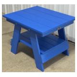 ECCB Outdoor Coastal 4 Plank 20"x24" Side Table