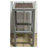 41" Metal & Poly Bar Stool