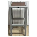ECCB Outdoor 41" Metal & Poly Bar Stool