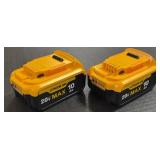 20V MAX 10.0 Ah Lithium Ion Batteries