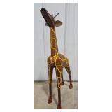 27" Metal Giraffe