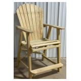 Unfinished Wooden Balcony Chairs