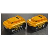 20V MAX 10.0 Ah Lithium Ion Batteries