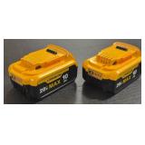 20V MAX 10.0 Ah Lithium Ion Batteries