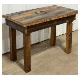 Reclaimed Wood Side Table