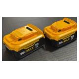 20V MAX 10.0 Ah Lithium Ion Batteries
