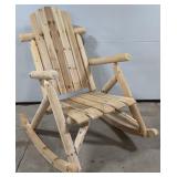 Wooden Rocking Chair