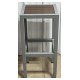 41" Metal & Poly Bar Stool