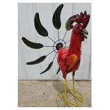 32" Metal Rooster Spinner