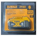 DEWALT 20V XR 6Ah Lithium Ion Battery