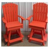 Coral Poly Balcony Chairs
