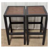 30" Metal & Poly Bar Stools