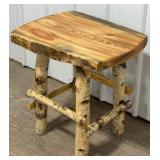 Reclaimed Wood Side Table