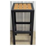 30" Metal & Poly Bar Stool