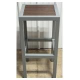 30" Metal & Poly Bar Stool