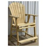 Unfinished Wooden Balcony Chairs