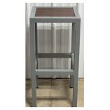 30" Metal & Poly Bar Stool